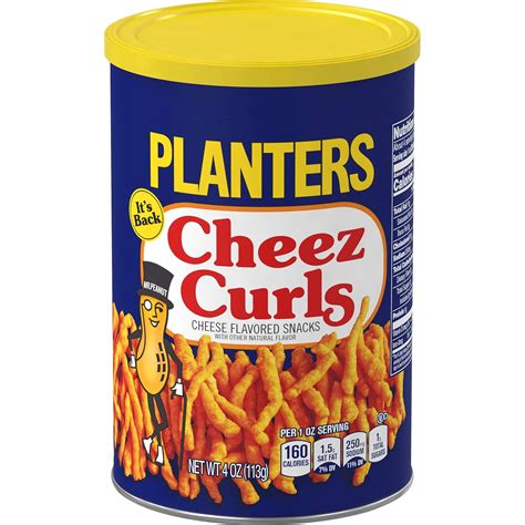 Planters Cheez Curls (4 oz Jars, Pack of 12) : Amazon.in: Grocery ...