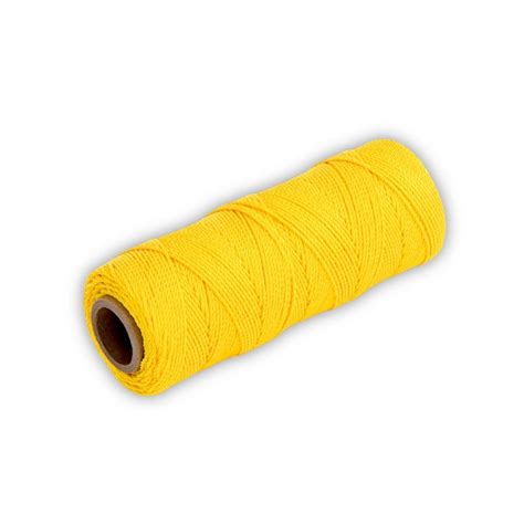 Marshalltown 250-ft Yellow Nylon Mason line String in the String ...