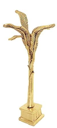 Buy Brass Banana Tree Stand for Pooja - Traditional Decoration for Puja ...