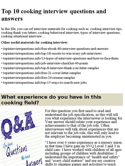 Image result for Interview Question for Deli Position