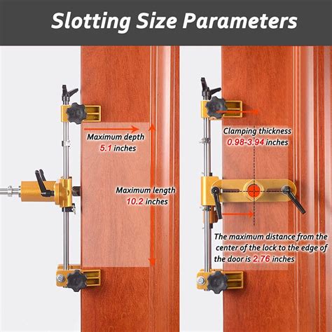 Buy DUEBEL Door Lock Hole Opener Kit for Installing Doors Lock Mortiser ...