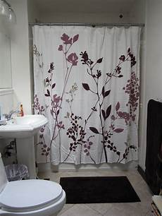 Reflections Purple Fabric Shower Curtain by 1000 Images About Ideas For My Grey And Purple Bathroom Reflections Purple Fabric Shower Curtain