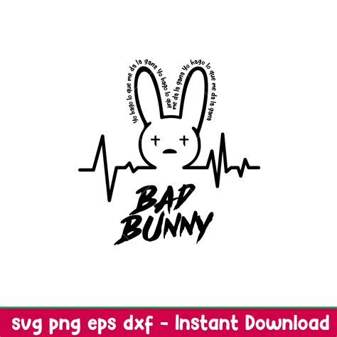 Bad Bunny 18, Bad Bunny Svg, Yo Perreo Sola Svg, Bad bunny l - Inspire ...
