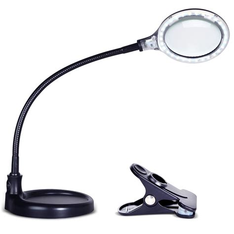 Amazon.com: Brightech LightView Pro Flex 2 in 1 Magnifying Desk Lamp, 2 ...