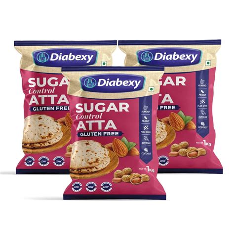 Diabexy Gluten Free Atta | High-Protein Sugar-Free Atta for Diabetes