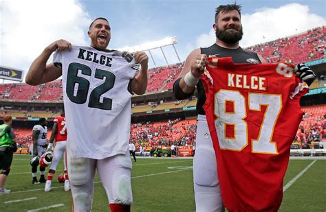 Eagles’ Jason Kelce and his brother, Chiefs’ Travis Kelce, find podcast ...
