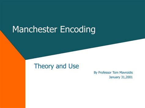 Manchester Encoding Scheme 的图像结果