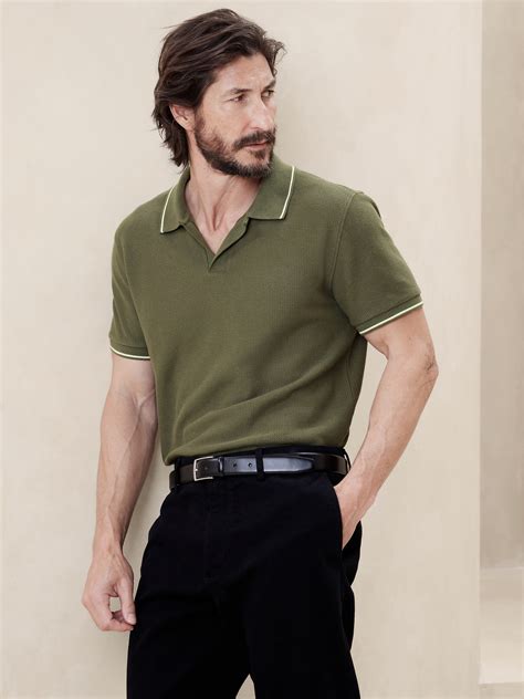 Johnny Collar Knit Polo | Banana Republic