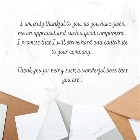 Thank You Message For Boss