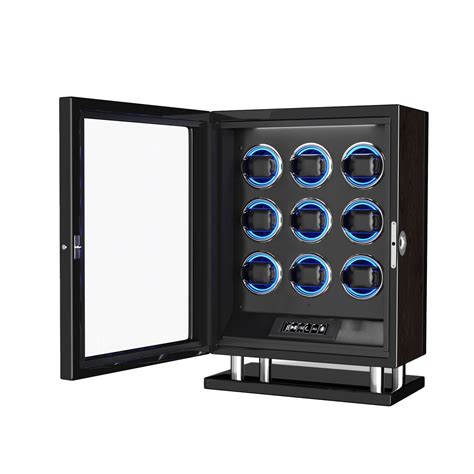 Buy DUKWIN Watch Winder for 8/9/12 Watches with Fingerprint Lock ...