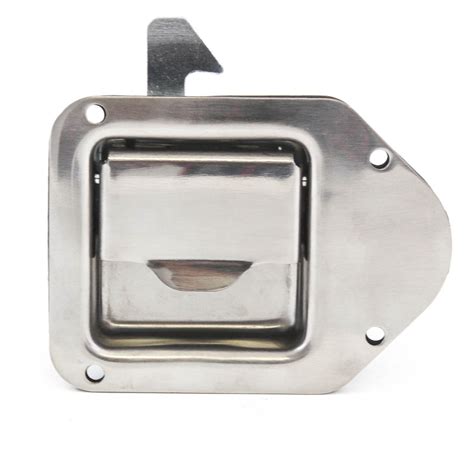 Buy Red Hound Auto Stainless Door Trailer Toolbox RV Handle Latch 4-3/8 ...