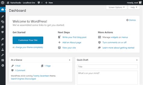Create a Localhost Website 的图像结果
