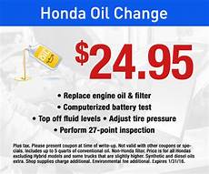 Honda Coupons by Service Department Coupons Specials Planet Honda Honda Coupons
