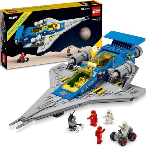 LEGO Galaxy Explorer 10497 Building Kit (1,246 Pieces), Multi Color ...