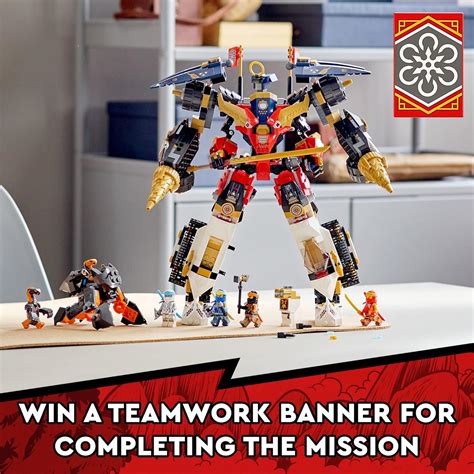 LEGO NINJAGO Ninja Ultra Combo Mech Set 71765 with India | Ubuy