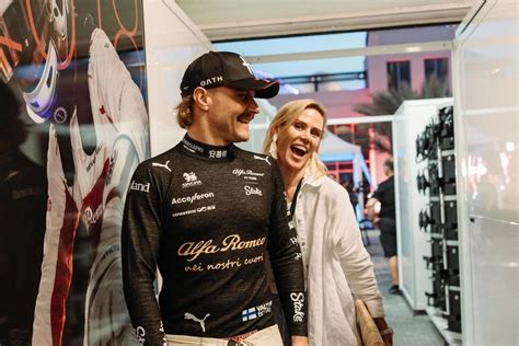 Fans react as Valtteri Bottas' girlfriend shares outtake video of his ...