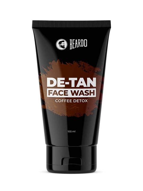 Beardo DeTan Face Wash for Men | With Vitamin E, Aloe Vera & Coffee ...