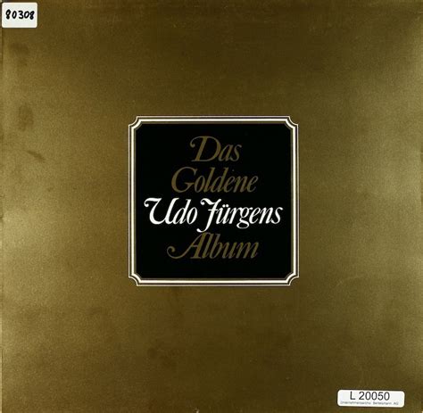Udo Jürgens. Das Goldene Udo Jürgens Album – Bertelsmann Vinyl Collection