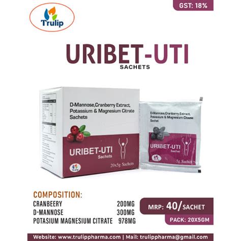 URIBET-UTI SACHETS Trulip Pharma