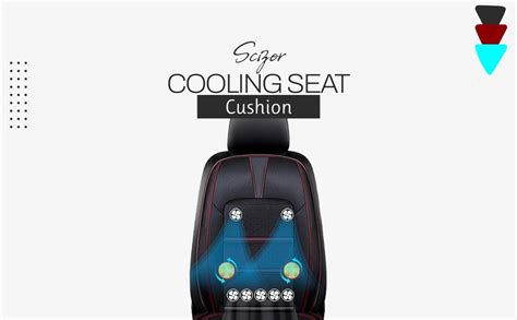 Scizor Down Car Cooling Seat Cushion Air Conditioned Seat Cover 12V ...