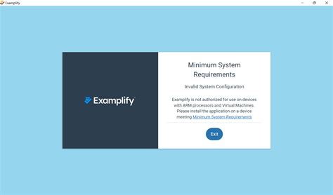 Examplify tech issue "Invalid System Configuration" : r/nus