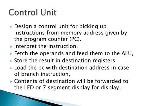 Image result for Control Unit in Processor