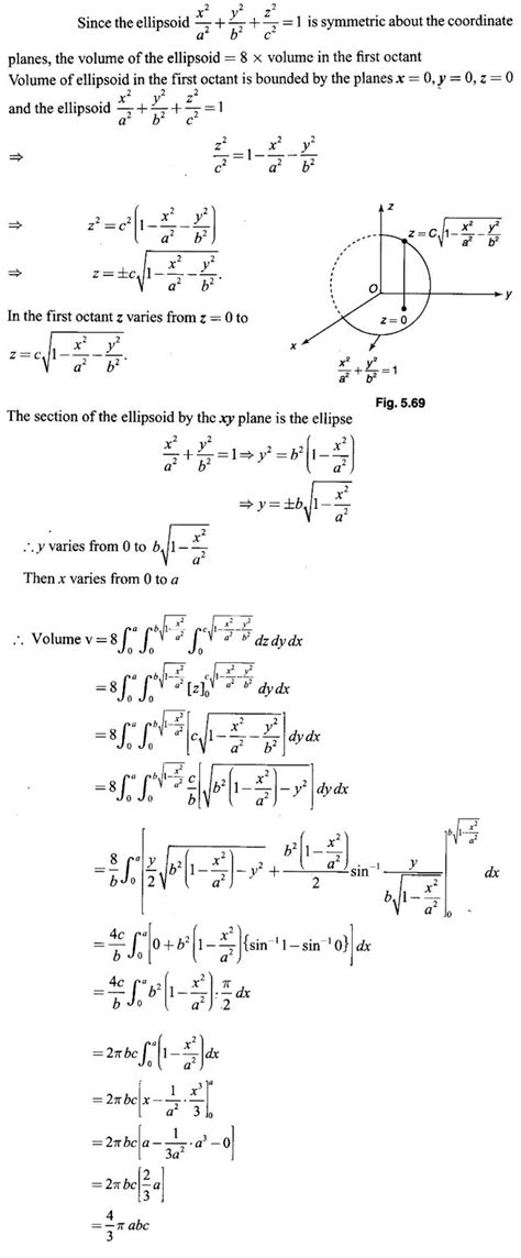 Triple Integral in Cartesian Coordinates - Worked Examples, Exercise ...