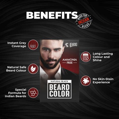 Beardo Color & Care Combo - Beard Colour, Serum & Beard Wash – Beardo India