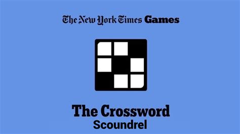Scoundrel NYT Mini Crossword Clues and Answer - Power Up Gaming