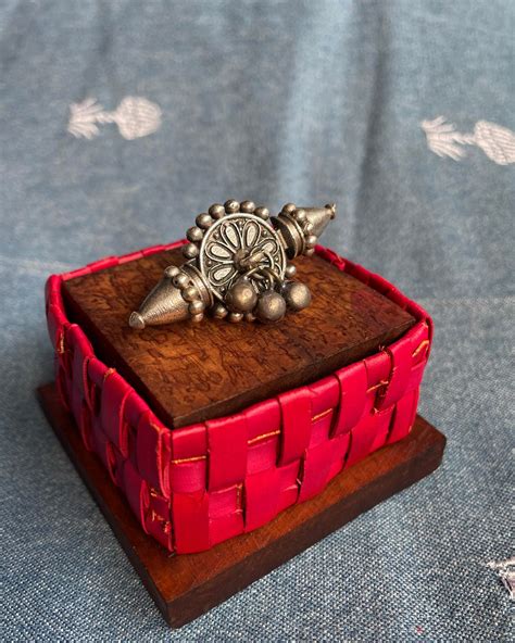 Medha | Silver Plated Oxidised Ring – houseofpallikkara