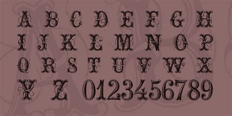 ExtraOrnamentalNo2 Font · 1001 Fonts | Tattoo fonts, Tattoo lettering ...