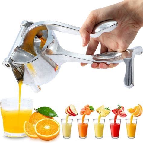 Buy Thri Star Manual Hand Press Fruit Juicer - Heavy Duty Hand Press ...
