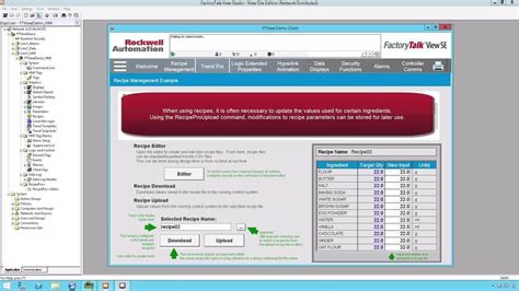 Image result for Recipepro+ Editor FactoryTalk SQL