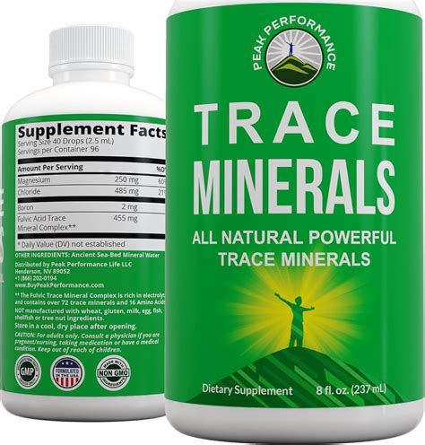 Amazon.com: Minerales de traza de pureza ultra alta para agua ...