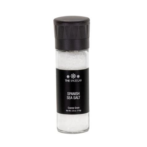 Spanish Sea Salt (Coarse Grain) Premium Ceramic Grinder - HAWAIIAN ...