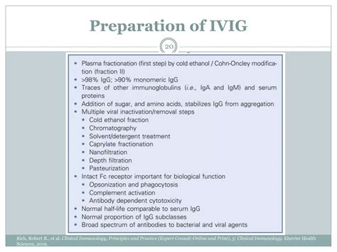 Intravenous immunoglobulin therapy (IVIG) | PPTX
