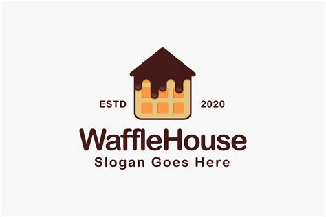 Waffle House Logo Vector Graphic by DOMHOUZE · Creative Fabrica