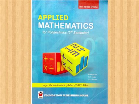 Applied Mathematics book download free | Bihar Polytechnic books for ...
