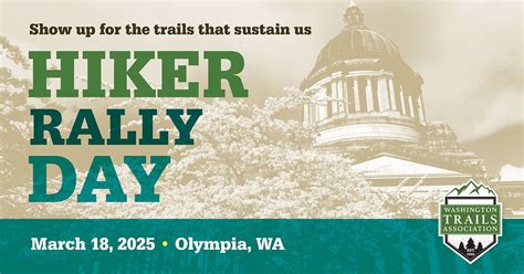 Hiker Rally Day 2025, Washington State Capitol, Olympia, 18 March 2025 ...
