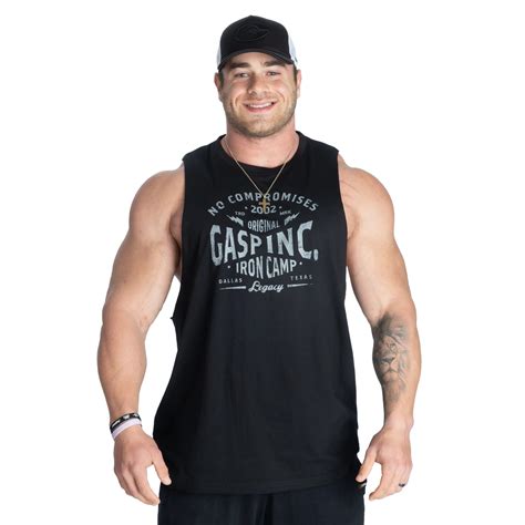 Gasp Original Cut Out Tank | Soft Hand Feel | Raw Edges | – Crossborder ...