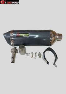 BIKE WORLDS Universal For Bike Universal For Bike Full Exhaust System ...