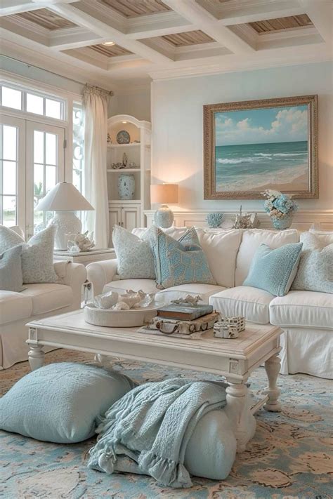 Beachy decor in the living room tips for a coastal vibe – Artofit