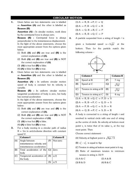 Image result for Tutorials Questions On Circular Motion