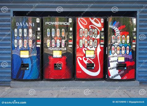 Drink Vending Machines editorial image. Image of powerade - 40759890