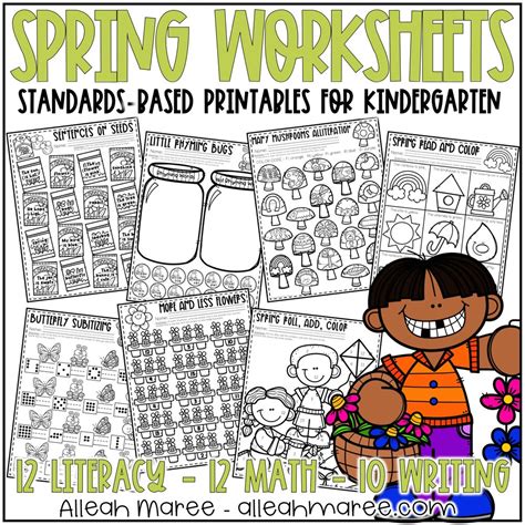 Image result for Spring Sorting Worksheet for Kindergarten with Answer Key