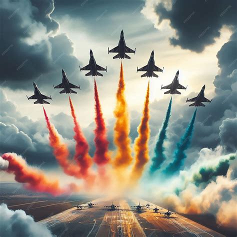 A picture of jets flying in formation with the words air force ...