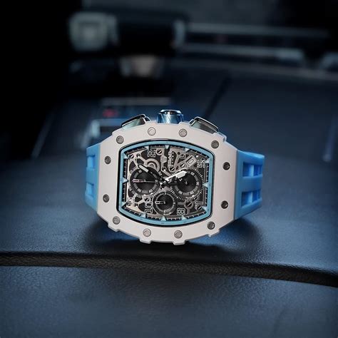 Buy TSAR BOMBA Mens Watch Watches Men tonneau Luxury Wristwatch 50M ...