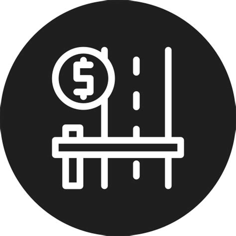 Toll road - Free buildings icons