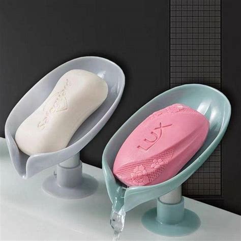 1pc Leaf Shaped Soap Dish Box | SHEIN EUQS