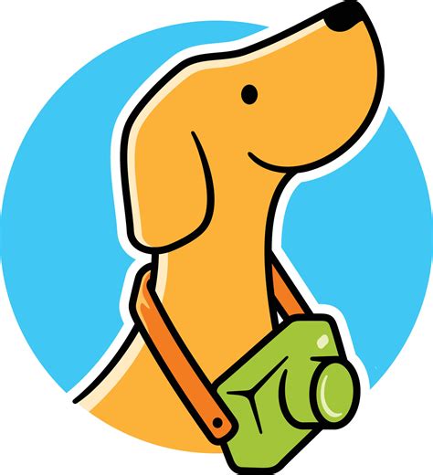 Dog with Camera Logo Design 44610691 Vector Art at Vecteezy